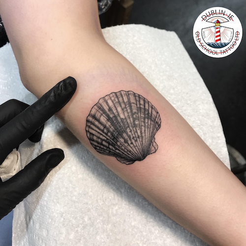 shell tattoo